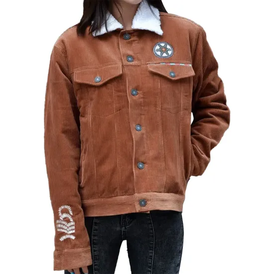 Horizon Aloy 2.0 Brown Shearling Jacket