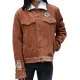 Horizon Aloy 2.0 Brown Shearling Jacket