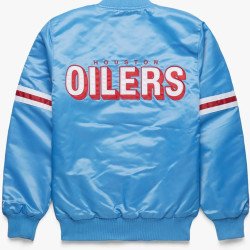 Houston Oilers Satin Jacket