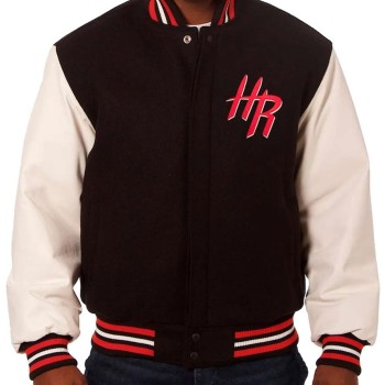 Houston Rockets Black Varsity Jacket