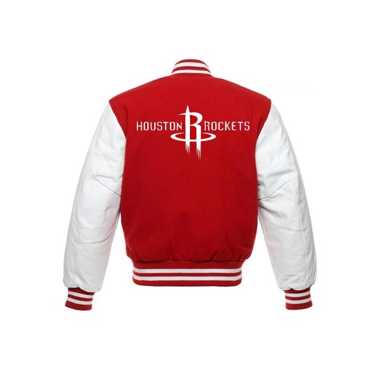 Houston Rockets NBA Varsity Red Jacket