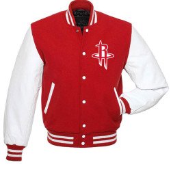 Houston Rockets NBA Varsity Red Jacket