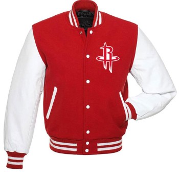 Houston Rockets NBA Varsity Red Jacket