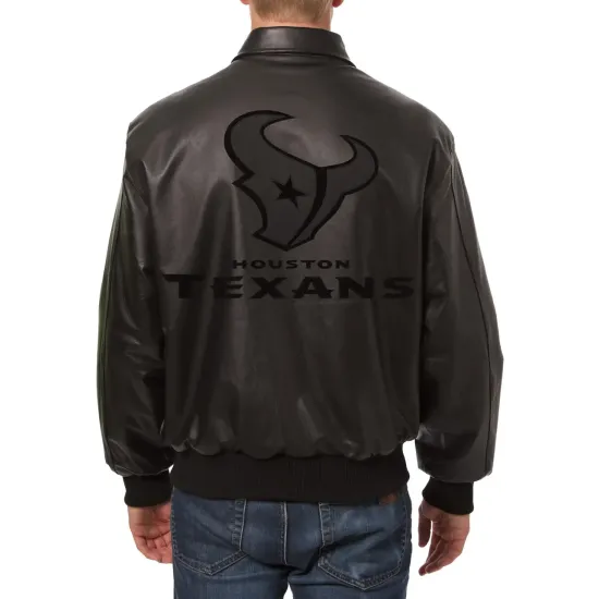 Houston Texans Leather Jacket