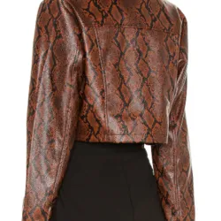 How I Met Your Father 2022 Valentina Snake Print Jacket