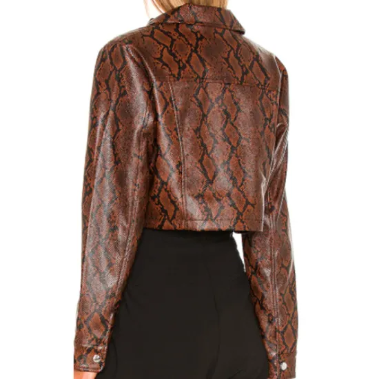 How I Met Your Father 2022 Valentina Snake Print Jacket