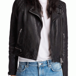 How To Get Away With Murder Katie Findlay Black Leather Jacket