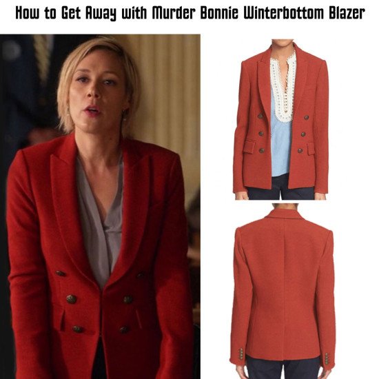 How To Get Away With Murder Liza Weil Wool Blazer