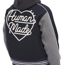 Human Made Duck Navy Blue Varsity Jacket