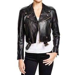 WWE I Am The Man Biker Becky Lynch Leather Jacket - Films Jackets