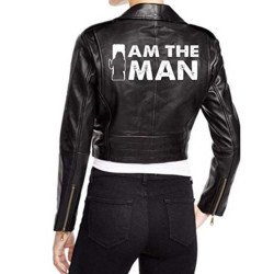 I Am The Man Becky Lynch Black Leather Jacket