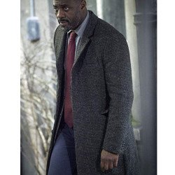 Idris Elba Luther Trench Coat