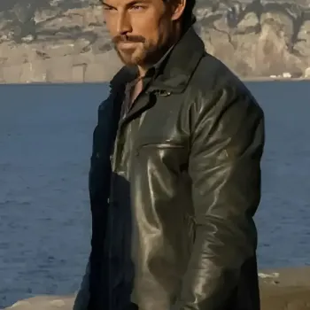 Inganno Giacomo Gianniotti Leather Jacket