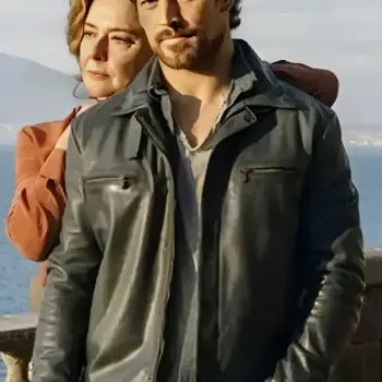 Inganno Giacomo Gianniotti Leather Jacket