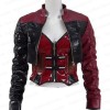 Injustice 2 Harley Quinn Leather Jacket with Vest