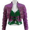 Harley Quinn Injustice 2 Purple Jacket with Vest