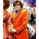 International Man of Mystery Austin Powers Mike Myers Orange Blazer