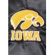 Iowa Hawkeyes 80s Black Satin Jacket