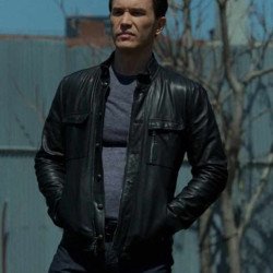 Tom Pelphrey Iron Fist Black Leather Jacket