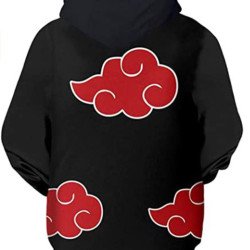 Itachi Akatsuki Black Hoodie