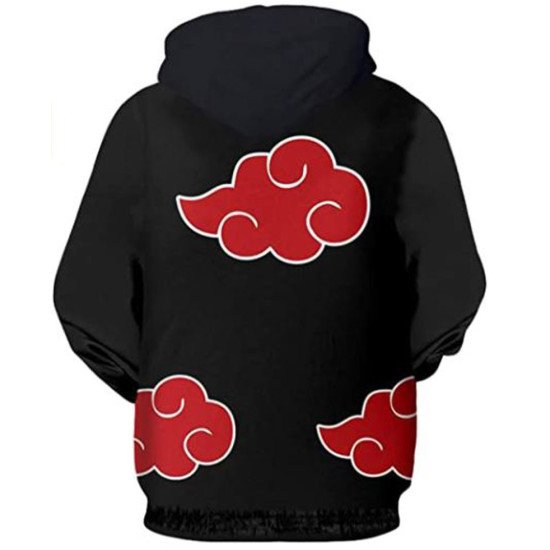 Itachi Akatsuki Black Hoodie