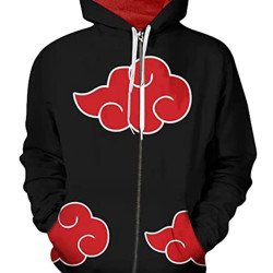 Itachi Akatsuki Black Hoodie