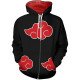 Itachi Akatsuki Black Hoodie