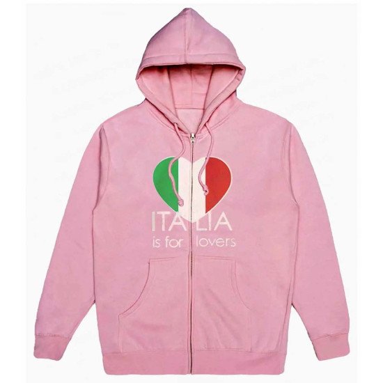 Italia is for Lovers Pink Hoodie