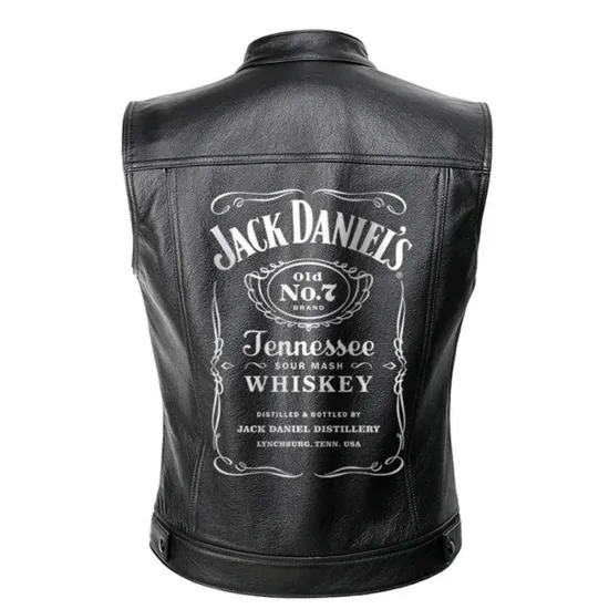 Jack daniels leather motorcycle jacket best sale