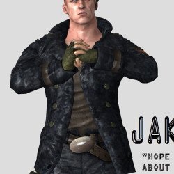 Jake Muller Resident Evil 6 Black Jacket
