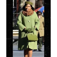 Jennifer Hudson Respect 2021 Green Coat