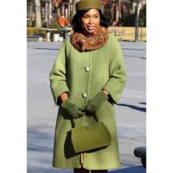 Jennifer Hudson Respect Green Coat