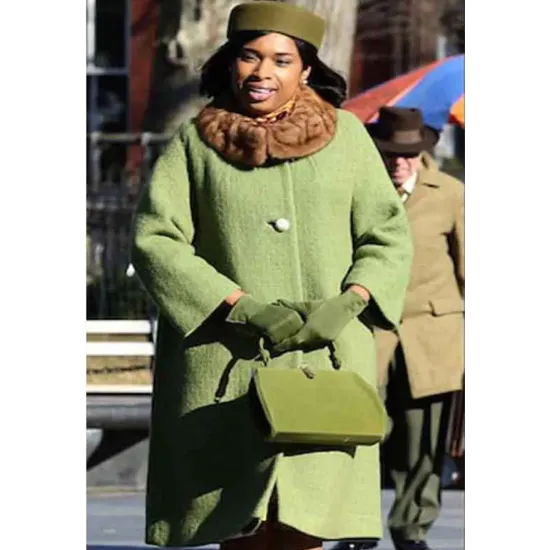 Jennifer Hudson Respect Green Coat