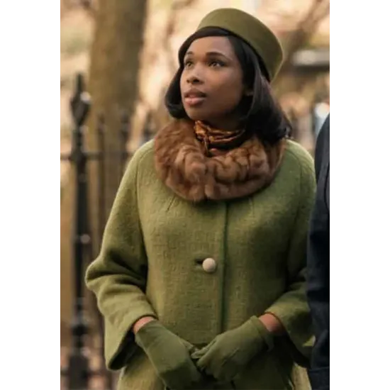 Jennifer Hudson Respect Green Coat