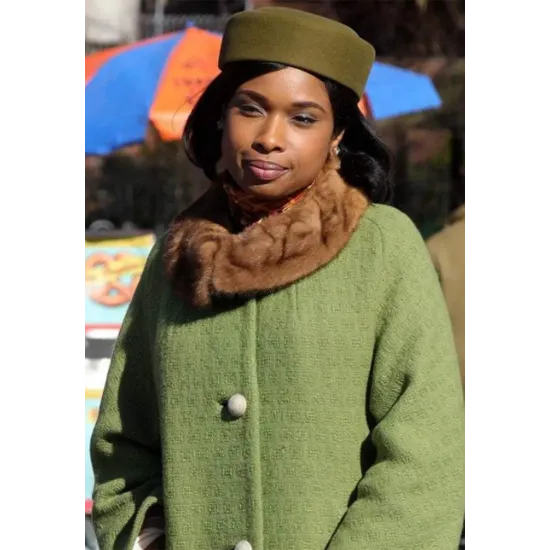 Jennifer Hudson Respect Green Coat