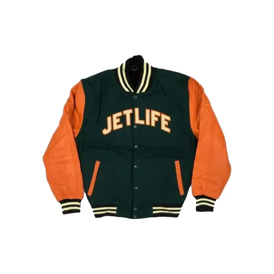 Jet Life Varsity Green Jacket