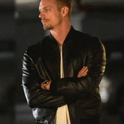 Joel Kinnaman The Informer Leather Jacket