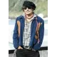 Johnny Depp Blue Wool Jacket