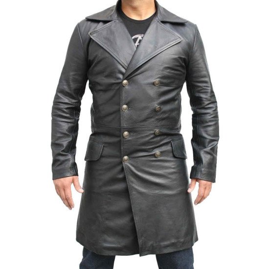 Sweeney Todd Leather Jacket - Johnny Depp Sweeney Todd Coat - FilmsJackets