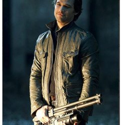 Johnny Whitworth Ghost Rider Black Leather Jacket