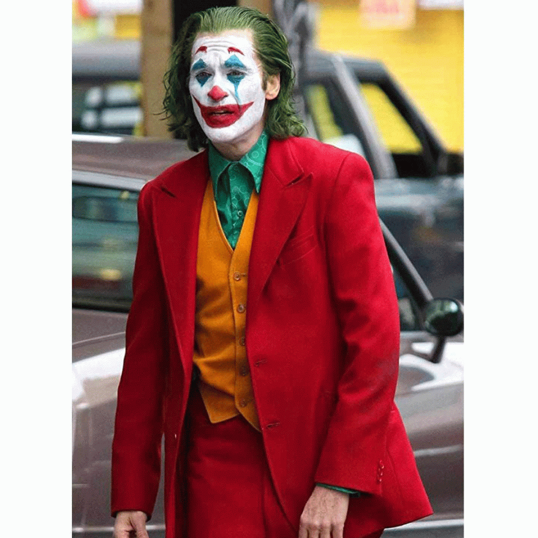 Joaquin Phoenix Joker Coat | Origins Joker Red Coat - Films Jackets