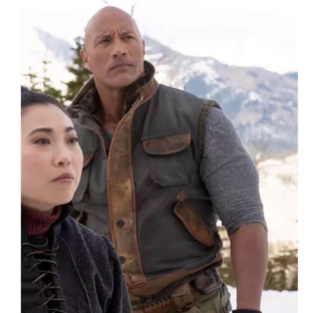 the rocks vest in jumanji