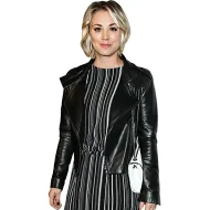 Kaley Cuoco Leather Jacket