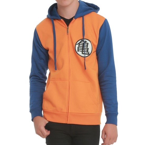 Blue dragon ball z hoodie deals