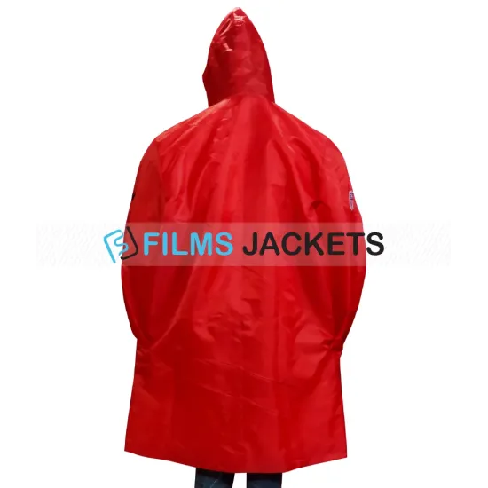 Kansas City Chiefs Sideline Cape Coat