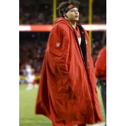 Kansas City Chiefs NFL Sideline Cape Coat