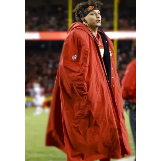 Kansas City Chiefs NFL Sideline Cape Coat