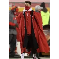 Kansas City Chiefs NFL Sideline Cape Coat