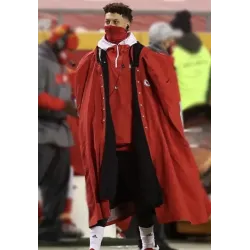 Kansas City Chiefs NFL Sideline Cape Coat