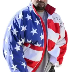 Kanye West American Flag Jacket